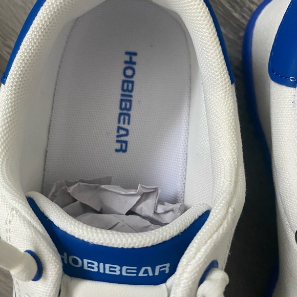 Hobibear Barefoot Shoes -Sorrel Woman's 8 / Unisex Size 39 Blue & White - Picture 6 of 9